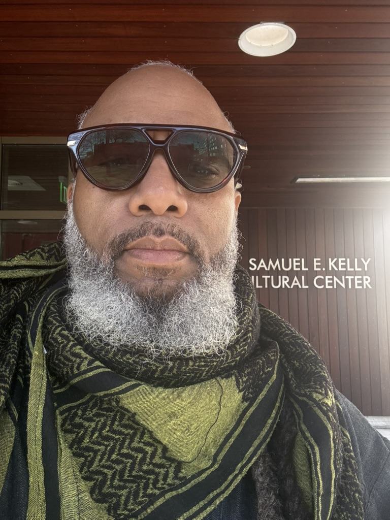 Heru TchaasAmen at the Samuel E. Kelly Cultural Center