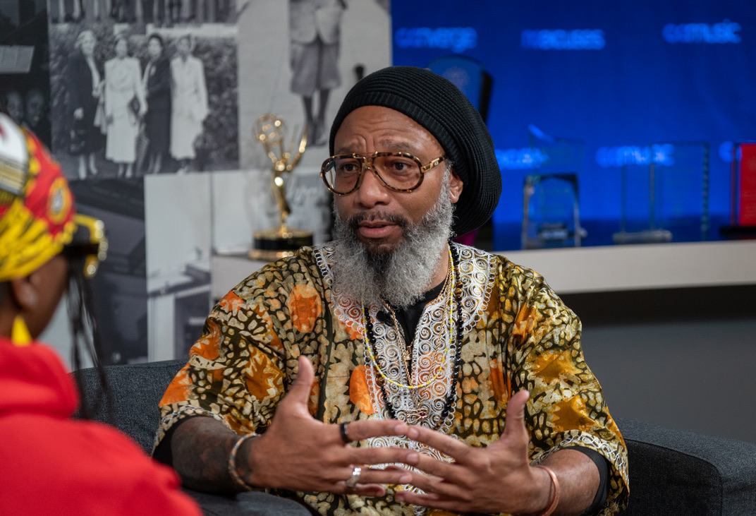 Heru TchaasAmen in close conversation on The Day with Trae Show